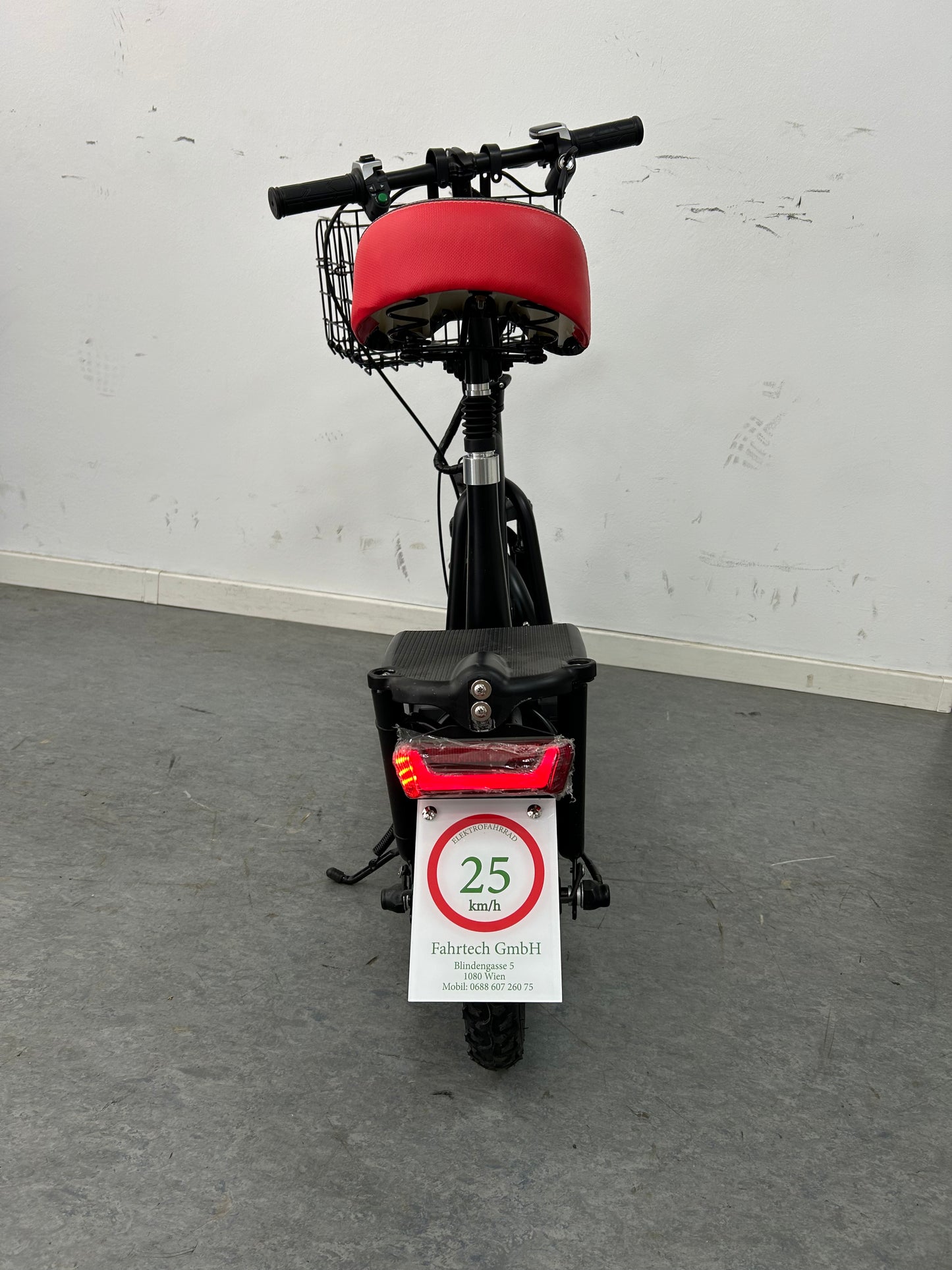 E-Scooter mit Sitz